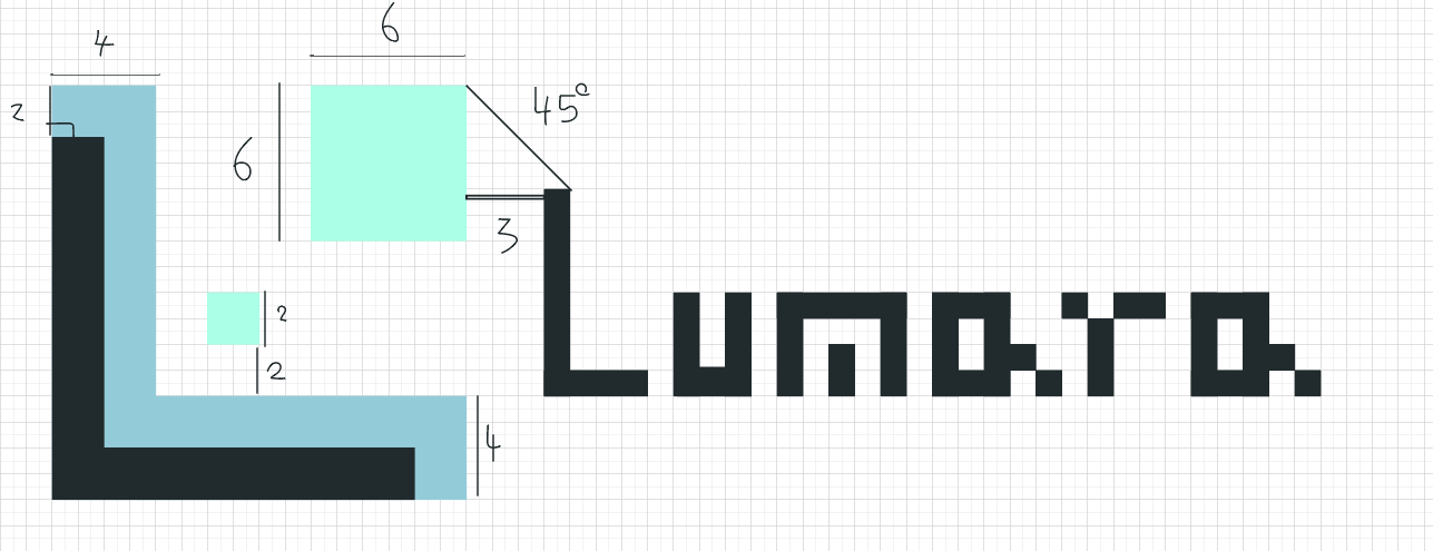 Sideways lockup with ratio annotations